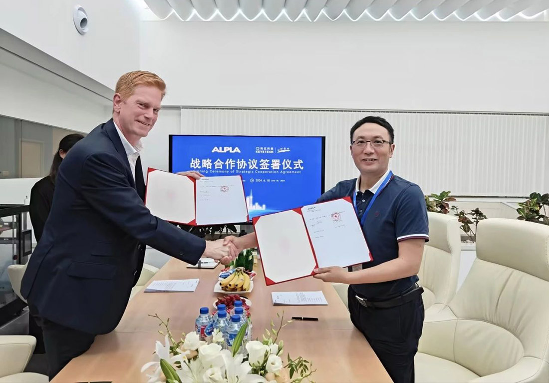 strategic cooperation with ALPLA