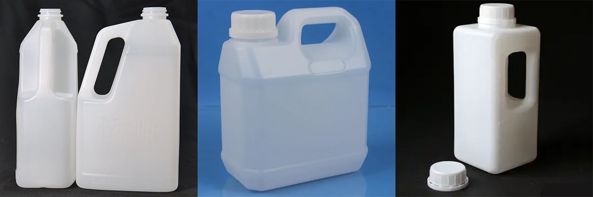 plastic bottle and container